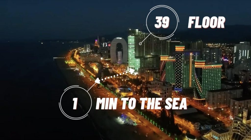 Вид на комплекс Orbi City с высоты